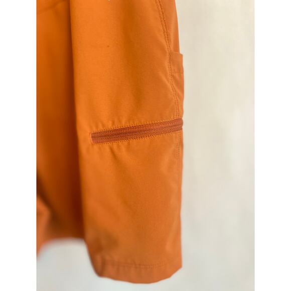 2/$50 DEAL ALERT!! PATAGONIA WOMENS TECH SHORTS STY# 82025 BURNT ORANGE SIZE L - Picture 11 of 13